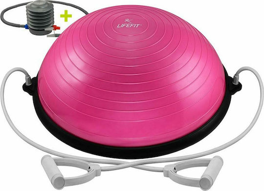 Lifefit Balance Ball Black 58x25cm with Diameter 58cm