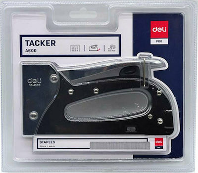 Deli Tacker 4600 Hand Staple Gun for Staples 231.4600