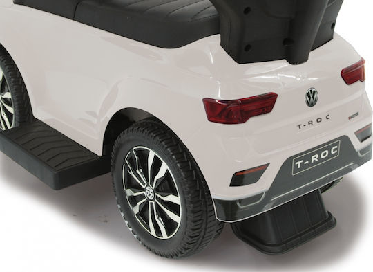 Jamara Push Car VW T Roc Проходилка Количка Ride On с Дръжка за 12++ Месеца 460463 Бяла