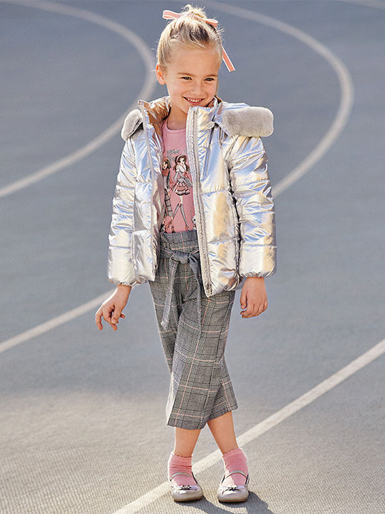 Kids' Fabric Pants Gray