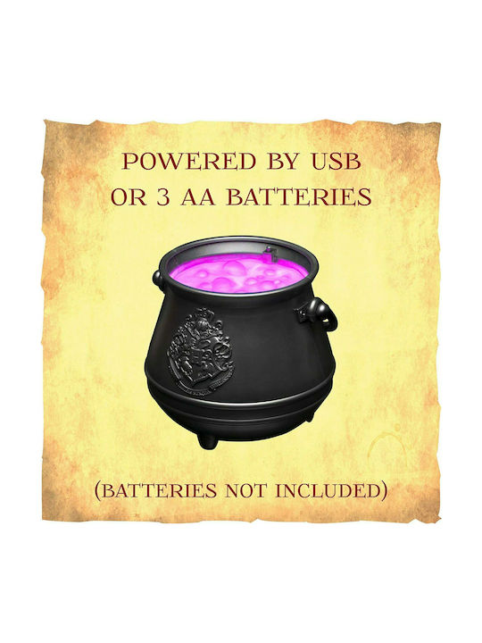 Paladone Lampă decorativă pentru copii Harry Potter Cauldron cu Schimbări de Culori Gri