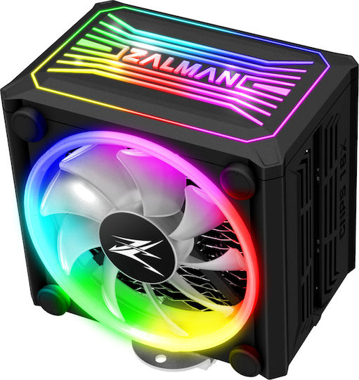 Zalman CNPS16X Ψύκτρα Επεξεργαστή Διπλού Ανεμιστήρα για Socket AM4/1200/115x/AM3/AM3+ με RGB Φωτισμό