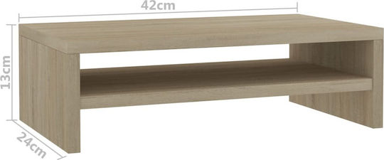 vidaXL Επιτραπέζια Βάση Οθόνης Καφέ (800219)