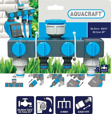 Aquacraft Premium 550634 Wasserspender 4 Positionen mit Schalter