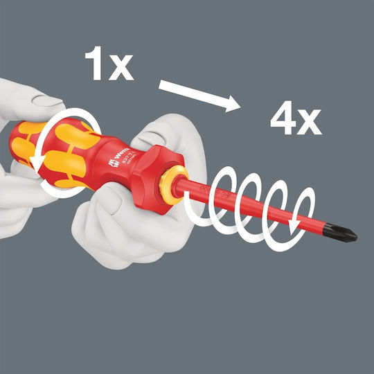 Wera Λαβή Εργαλείου 827 T i Kraftform Turbo 05057481001