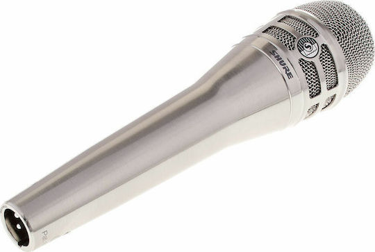 Shure KSM8 Δυναμικό Microphone XLR Handmade for Vocals in Silver Color