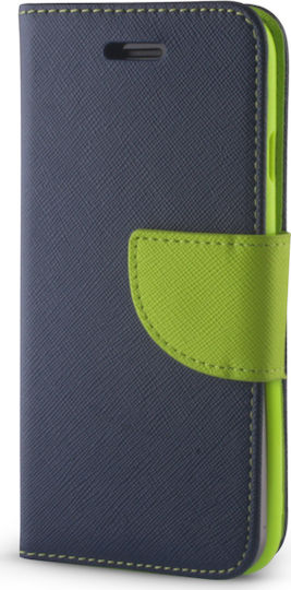 iSelf Fancy Xiaomi Ai Blue Wallet Piele artificială Albastru marin (Redmi Note 5)