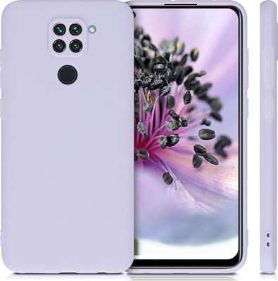 KWmobile Silicone Back Cover Purple (Redmi Note 9)