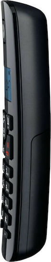 Motorola C4201 Schnurlostelefon mit Griechischem Menü Schwarz