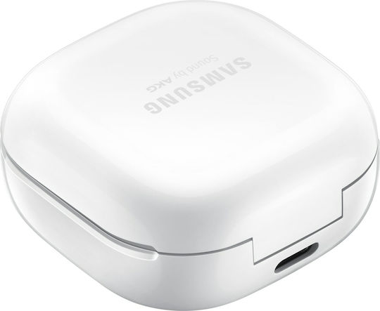 Samsung Galaxy Buds Live Bluetooth Handsfree Ακουστικά με Αντοχή στον Ιδρώτα και Θήκη Φόρτισης Mystic White