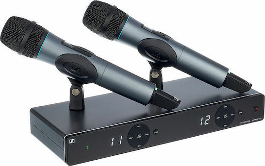 Sennheiser XSW 1-825 Dual B-Band Vocal Σετ Ασύρματο Δυναμικό Μικρόφωνο Χειρός για Φωνητικά