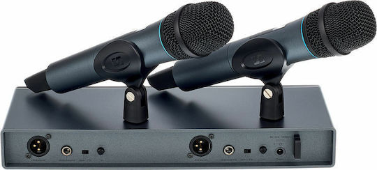 Sennheiser XSW 1-825 Dual B-Band Vocal Σετ Ασύρματο Δυναμικό Μικρόφωνο Χειρός για Φωνητικά