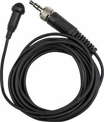 Tascam Electret / Condenser 3.5mm Microphone TM-10L Lapel Journalistic Black