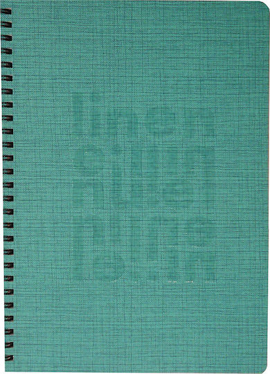 Neohart Spiral Caiet Cu dungi A4 3 de Subiecte Linen 1buc (Culori diverse)