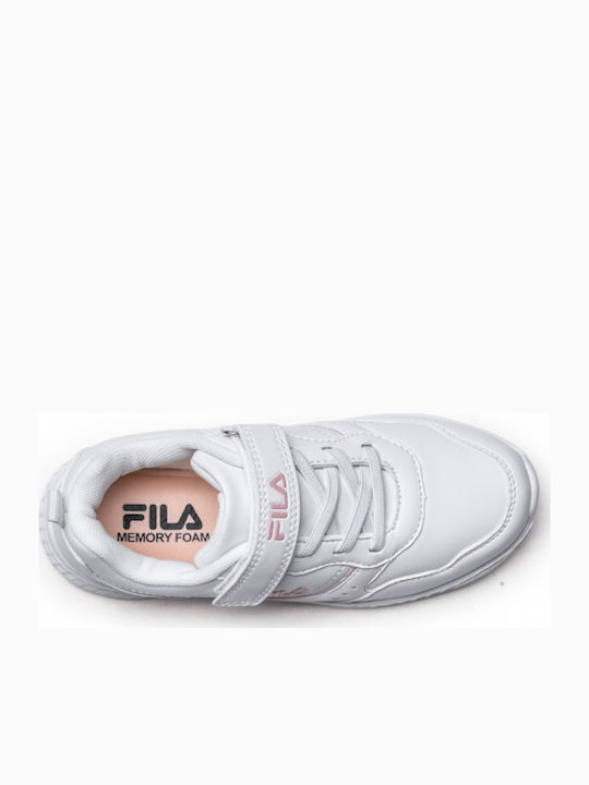 Fila Memory Okemo Kids Sneakers with Scratch White