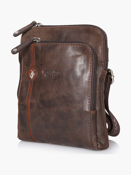 Leather Men's Bag Shoulder / Crossbody Brown