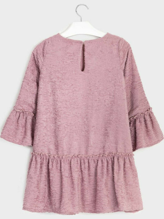 Kinderkleid Langärmelig Lila