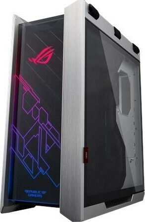 Asus ROG Strix Helios Gaming Middle Tower Carcasă Calculator cu Fereastră Laterală și Iluminare RGB Ediție albă