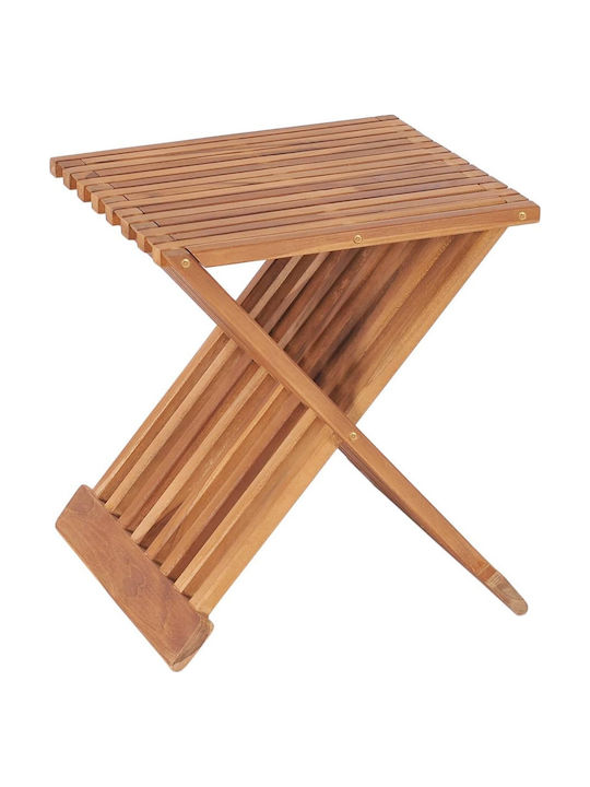 Дървена Външна Табуретка 40x32x45см