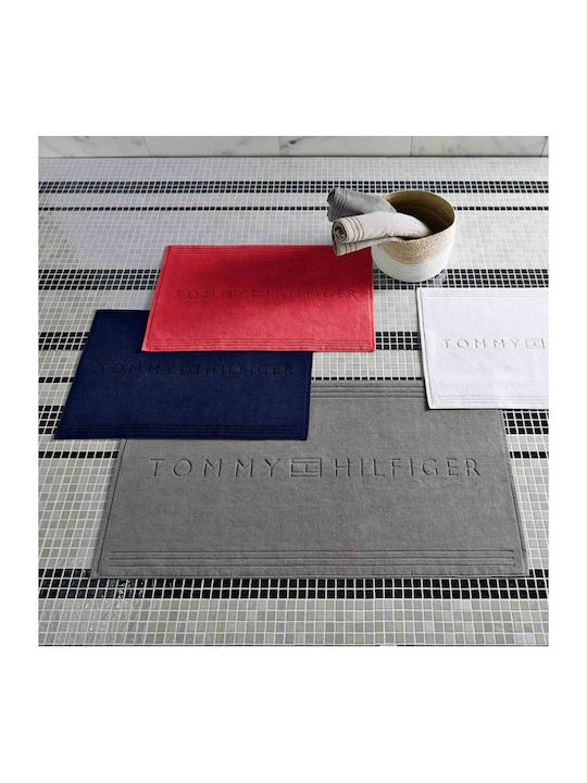 Tommy Hilfiger Bath Mat Cotton Legend Red 50x80cm