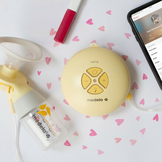 Medela Electric Single Breast Pump Swing Flex Electric Yellow 150ml
