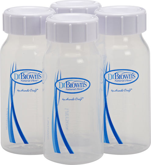 Dr. Brown's Breastmilk Collection Bottles Breast Milk Storage Bottles & Cups 120ml 4pcs