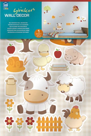 Ango Детска стикерна за стена Стена Baby Farm 125x140бр 20бр