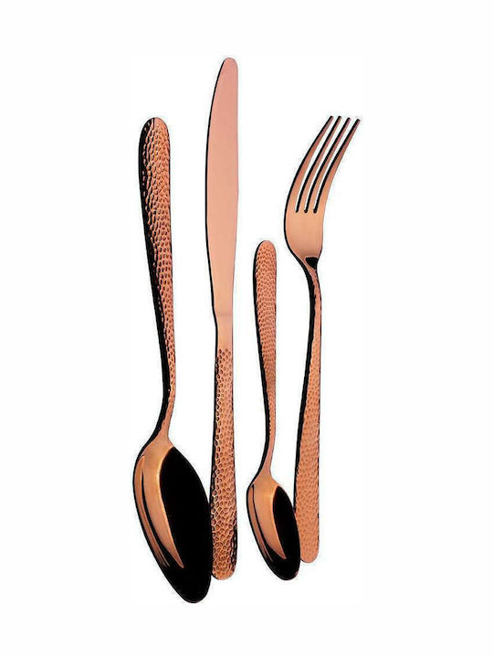 Berlinger Haus Rose Gold Edition Σετ Μαχαιροπίρουνα Ανοξείδωτα Ροζ Χρυσό 24τμχ