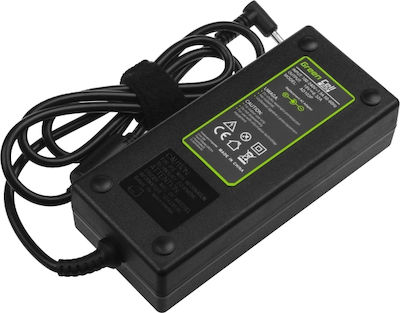 Green Cell Laptop Charger 120W 19V 6.32A for Asus with Detachable Power Cord