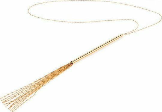 Bijoux Indiscrets Magnifique Necklace Whip Sexy Κόσμημα Χρυσό