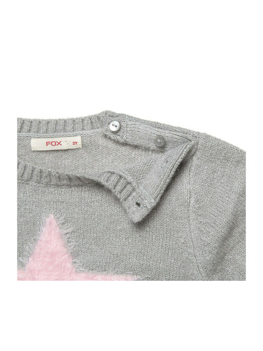 Alouette Kids Dress Long Sleeve Gray