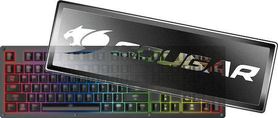 Cougar Puri RGB Gaming Mechanical Keyboard with Cherry MX Blue Switches and RGB Lighting (English US)