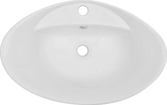 vidaXL Waschtisch mit Waschbecken L60xB40xH16.3cm Eiche
