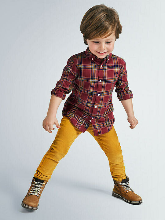 Kids' Corduroy Pants Yellow
