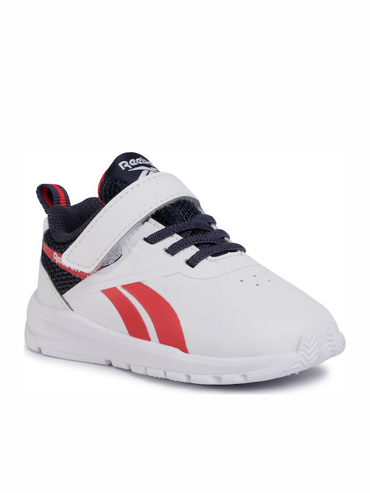 Reebok Rush Runner White / Night Navy / Vector Red