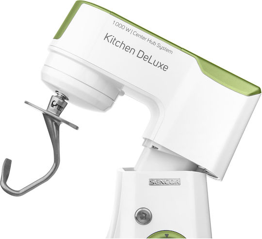 Sencor Stand Mixer 1000W with Stainless Mixing Bowl 4.5lt