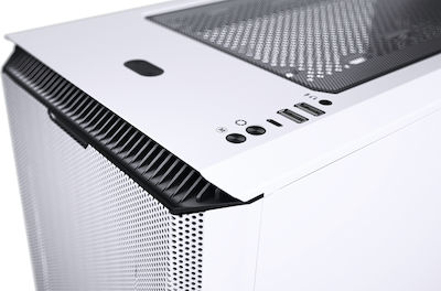 Phanteks Eclipse P500A DRGB Gaming Midi Tower Κουτί Υπολογιστή με Πλαϊνό Παράθυρο Λευκό