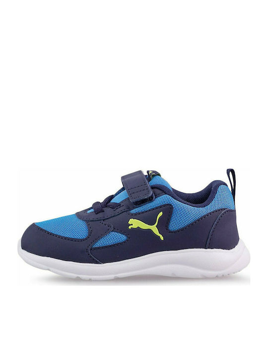 Puma Αthletische Kinderschuhe Laufen Fun Racer Blau