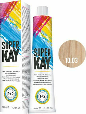 Kepro Kay Super Vopsea de Păr 10.03 Blond platinat natural cald și cald 180ml