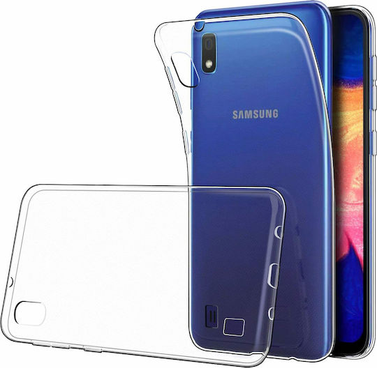 Hurtel Clear View Back Cover Silicone 0.5mm Transparent (Galaxy A10)