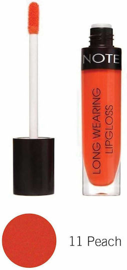 Note Long Wearing Lip Gloss Лип Глос 11 Peach 6мл