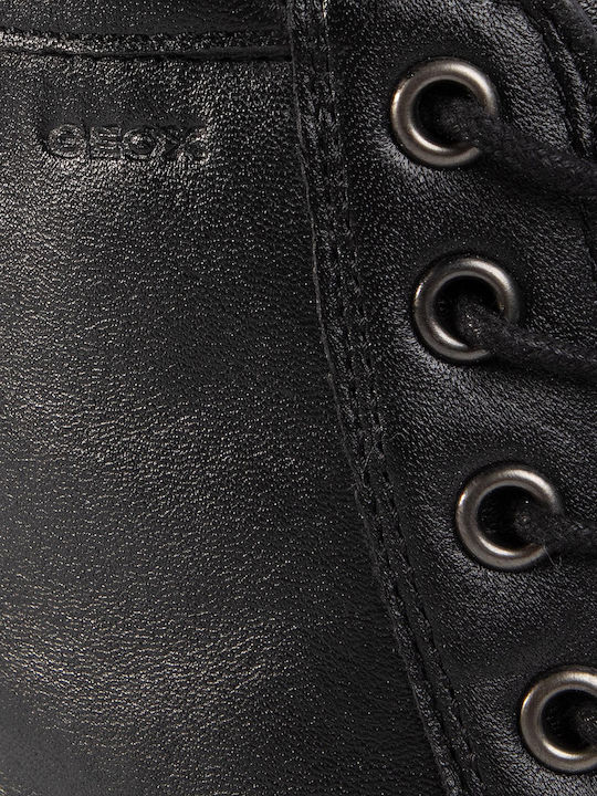 D Rawelle A Leather Women's Ankle Boots Black