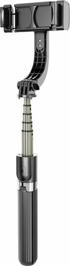 IRiSfot L08 Selfie-Stick Handy-Stative Bluetooth-Schwarz