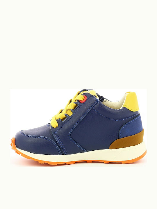 Denver Mid Παιδικά Sneakers High Navy Μπλε
