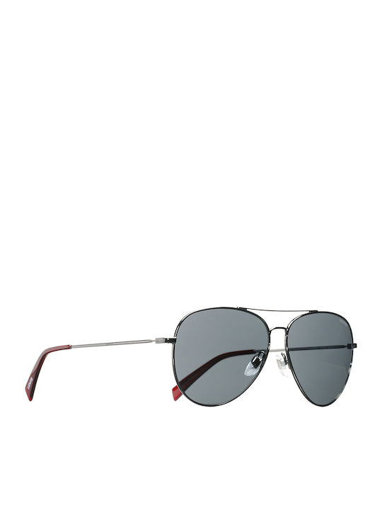 Levi's Unisex Sunglasses with Gray Metal Frame and Gray Lens LV1006/S 9N2/IR