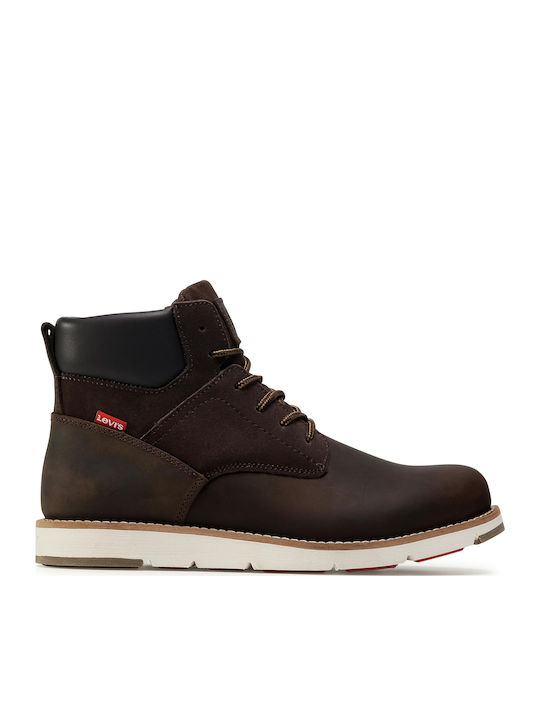 Jax Plus Leder Braun Stiefel Anatomisch