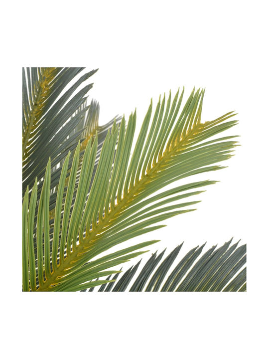 vidaXL Artificial Plant in Pot Palm Tree Green 90cm 1pcs