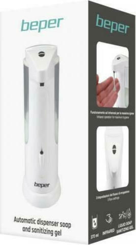 Beper Spender Kunststoff mit automatischem Spender Weiß 370ml