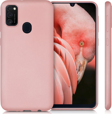 KWmobile Silicone Back Cover Rose Gold (Galaxy M21)