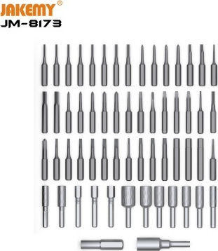 Jakemy JM8173 Κατσαβίδι για Service Κινητών 61τμχ